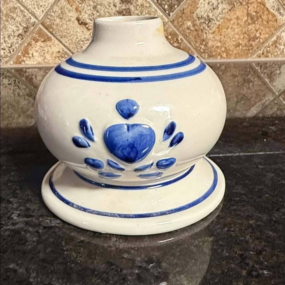 Blue and White Ceramic oil lamp base